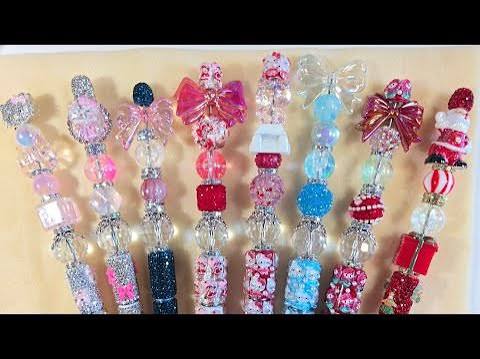 Mystery fancy beaded pen